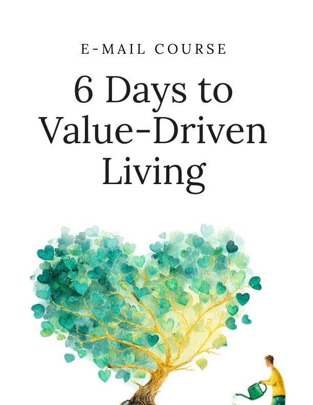6 Days to Value Driven Living Mini Course